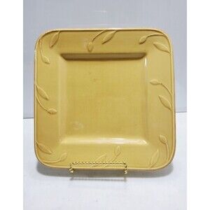 Signature "Sorrento" Wheat Gold 9-inch Square Salad Plate